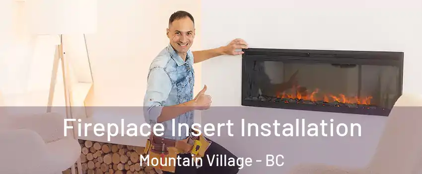  Fireplace Insert Installation Mountain Village - BC