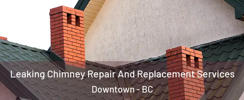  Leaking Chimney Repair And Replacement Services Downtown - BC