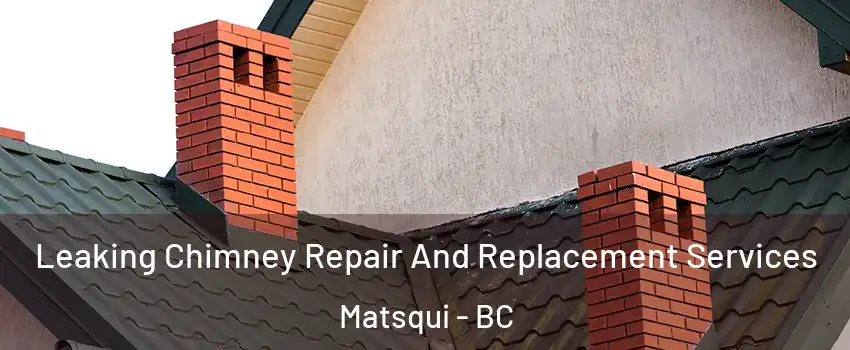  Leaking Chimney Repair And Replacement Services Matsqui - BC
