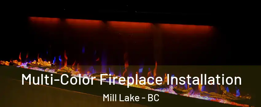  Multi-Color Fireplace Installation Mill Lake - BC